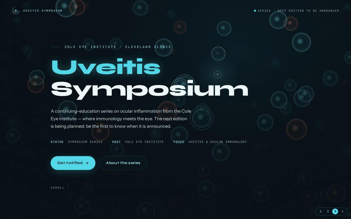 Cole Eye Institute Uveitis Symposium, v3 · Cellular
