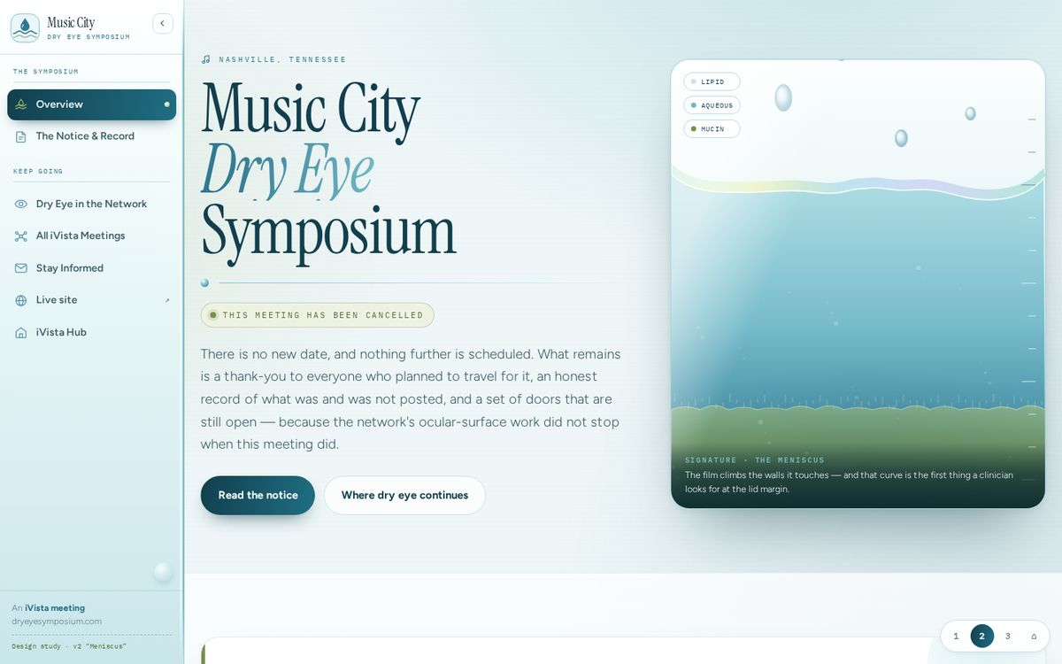 Music City Dry Eye Symposium, v2