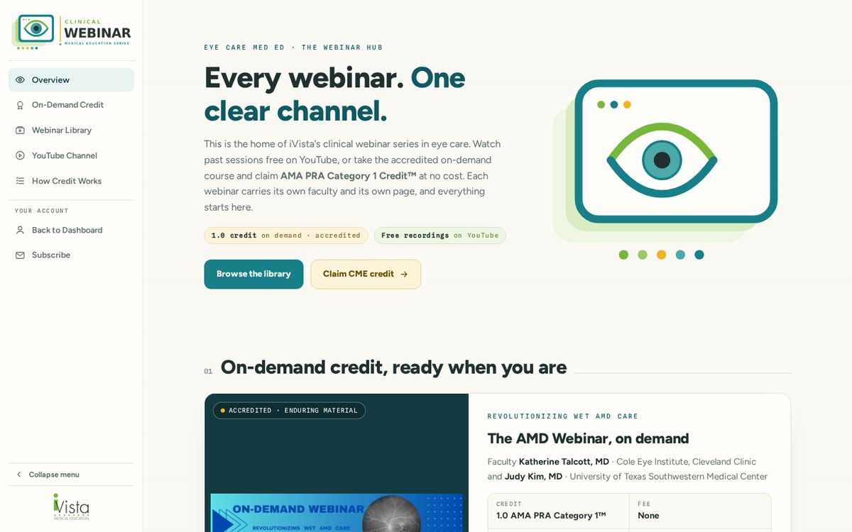 Eye Care Medical Education, v4 · Relay