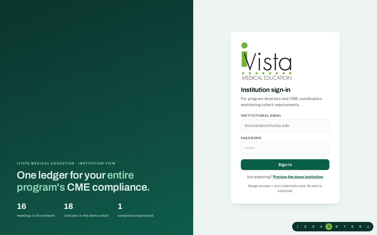 Learner dashboard, v5 · Institution Dashboard