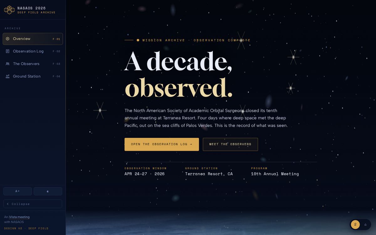 NASAOS Annual Meeting, 2026 v2 · Deep Field