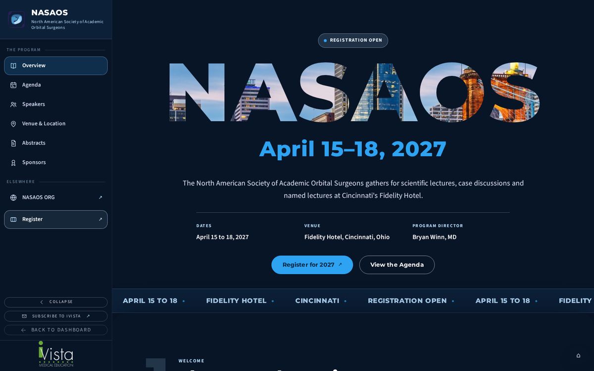 NASAOS Annual Meeting, 2027 v7 · Vantage